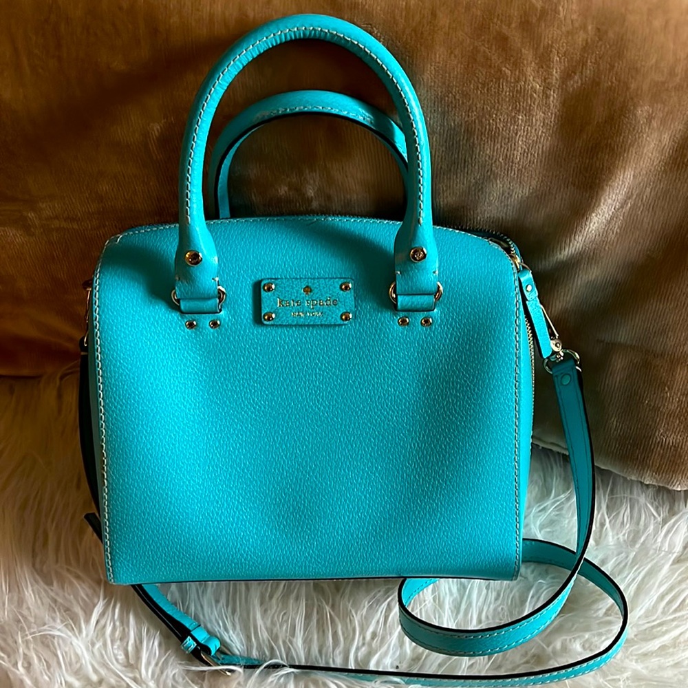 Kate Spade Satchel Bag Turquoise NWT